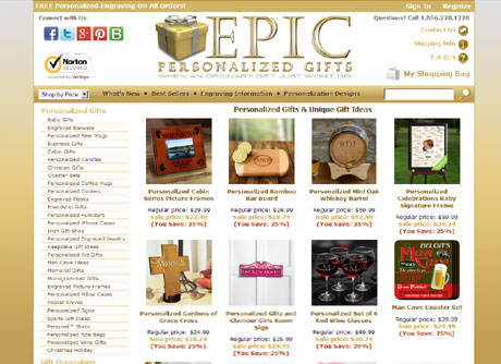 Epic Personalized Gifts